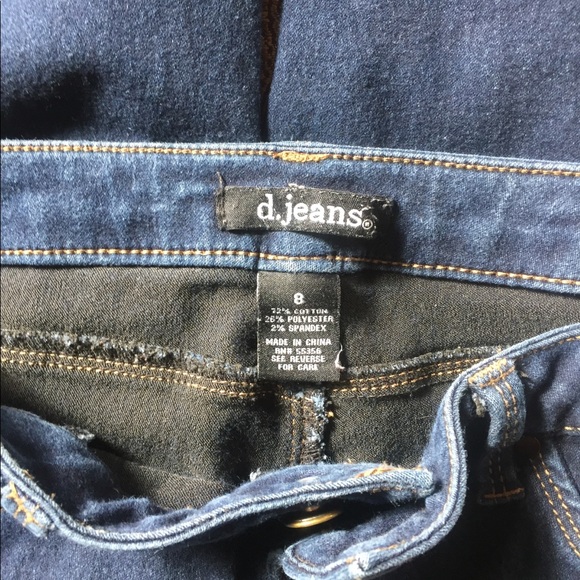 Not for sell yet D. jeans dark rinse capris/jeans - Picture 7 of 7